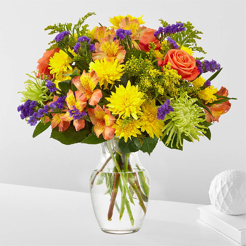 Marmalade Skies Bouquet – Maison Des Fleurs Blossome Inc, Lachine PQ