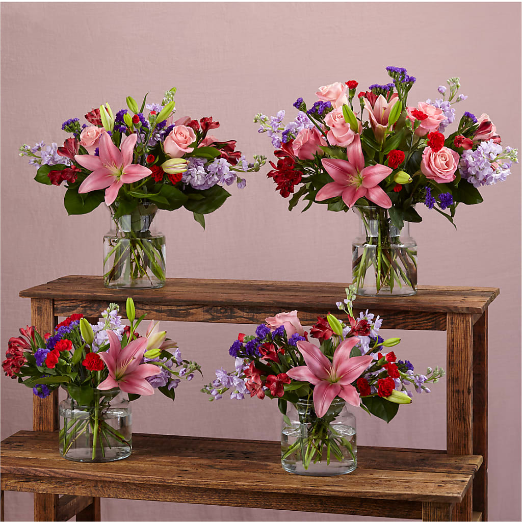 Romantique Bouquet – Maison Des Fleurs Blossome Inc, Lachine PQ