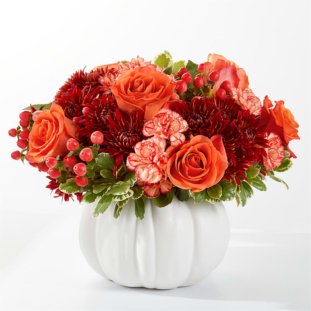 Autumn Air Pumpkin Bouquet – MAISON DES FLEUR BLOSSOME, Laval PQ