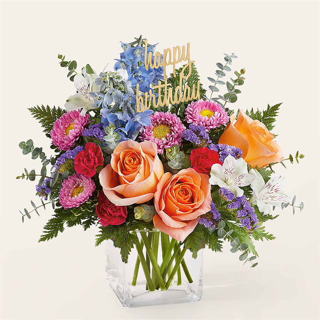Birthday Bash Bouquet – Maison Des Fleurs Blossome Inc, Lachine PQ