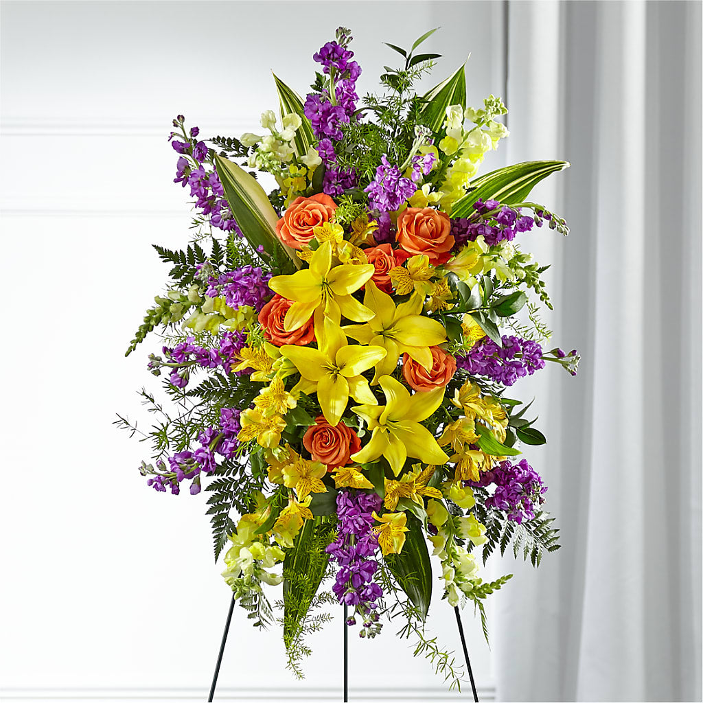 Thoughtful Prayers Standing Spray – MAISON DES FLEUR BLOSSOME, Laval PQ