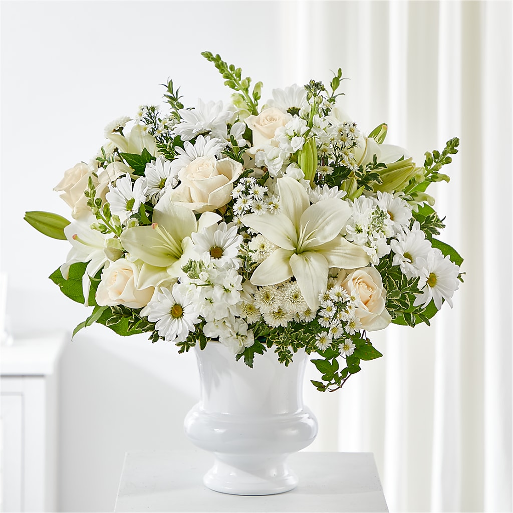 Uplifting Urn Arrangement – MAISON DES FLEUR BLOSSOME, Laval PQ