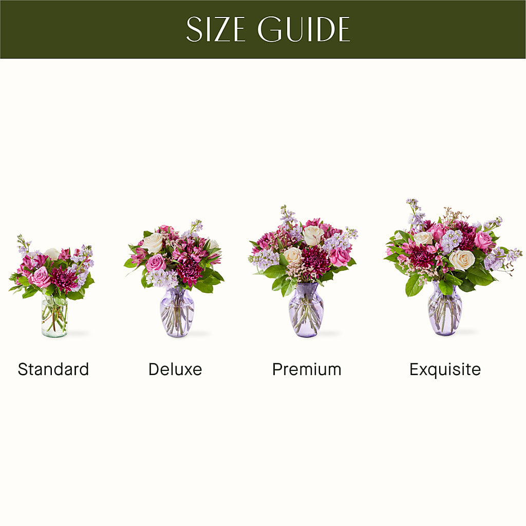 Amethyst Dreams Bouquet – Maison Des Fleurs Blossome Inc, Lachine PQ
