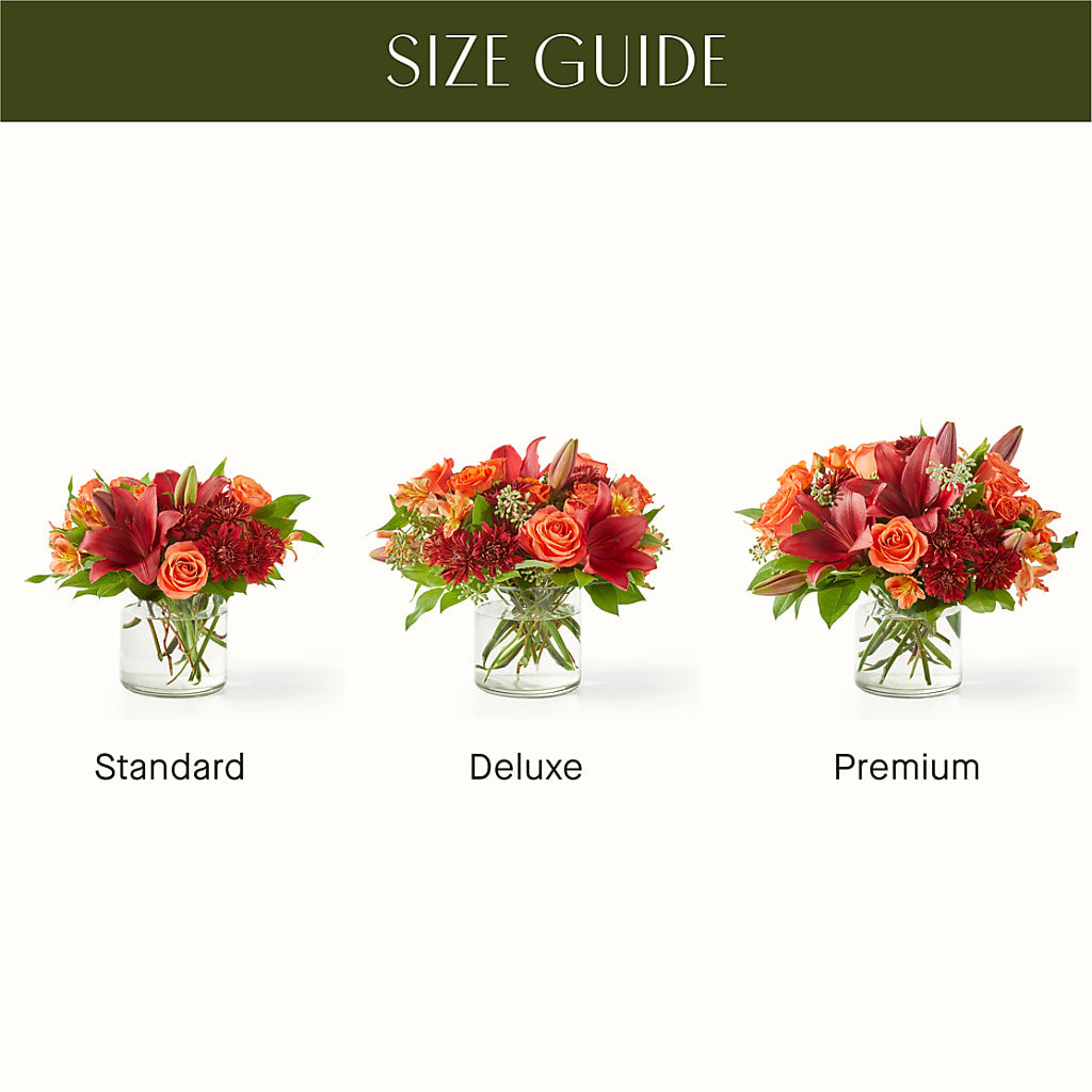 Crimson Leaves Bouquet – Maison Des Fleurs Blossome Inc, Lachine PQ