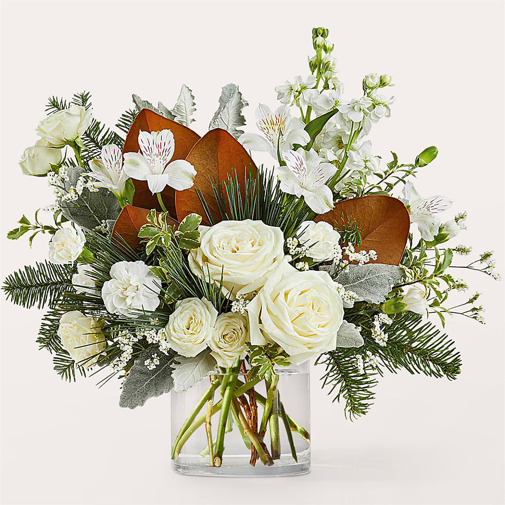 Fresh Snowfall Bouquet – Maison Des Fleurs Blossome Inc, Lachine PQ