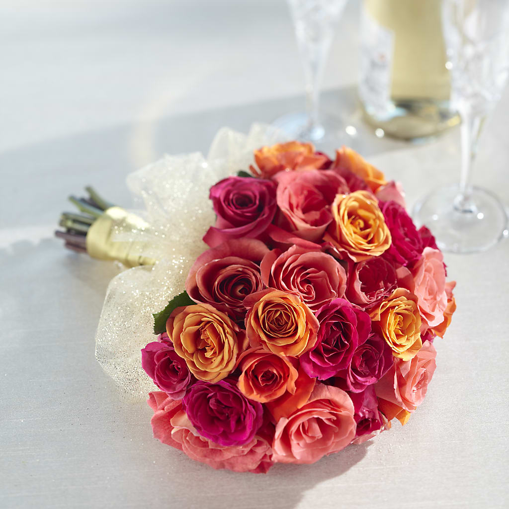 Sweet Roses Bouquet – MAISON DES FLEUR BLOSSOME, Laval PQ