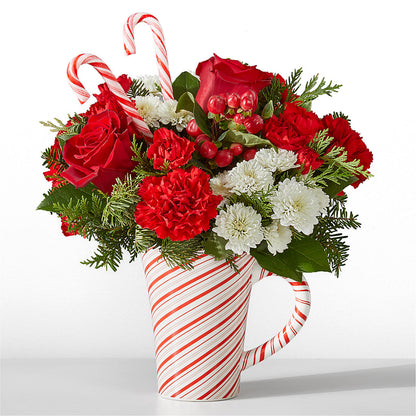 Peppermint Swirl Mug – MAISON DES FLEUR BLOSSOME, Laval PQ