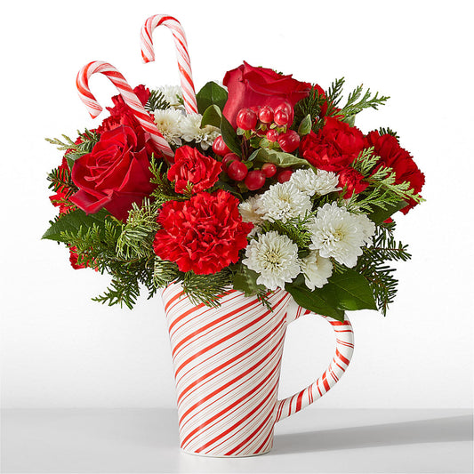 Peppermint Swirl Mug –  Maison Des Fleur Blossome, Laval PQ