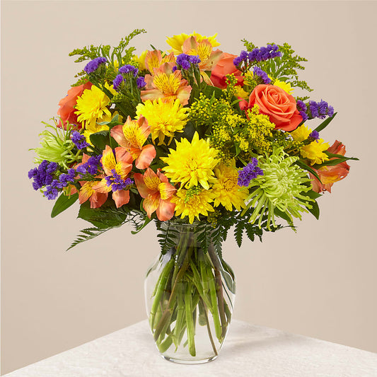 Marmalade Skies Bouquet –  Maison Des Fleur Blossome, Laval PQ