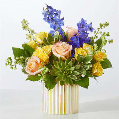 Cobalt Reverie Bouquet – MAISON DES FLEUR BLOSSOME, Laval PQ
