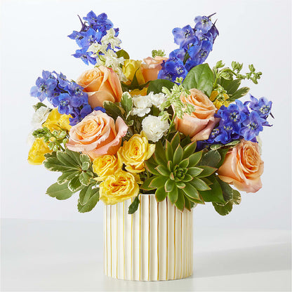 Cobalt Reverie Bouquet – MAISON DES FLEUR BLOSSOME, Laval PQ