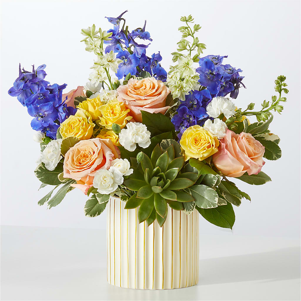 Cobalt Reverie Bouquet – MAISON DES FLEUR BLOSSOME, Laval PQ