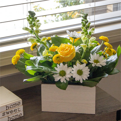 Sun Salutation Box Bouquet –  Maison Des Fleurs Blossome Inc, Lachine PQ