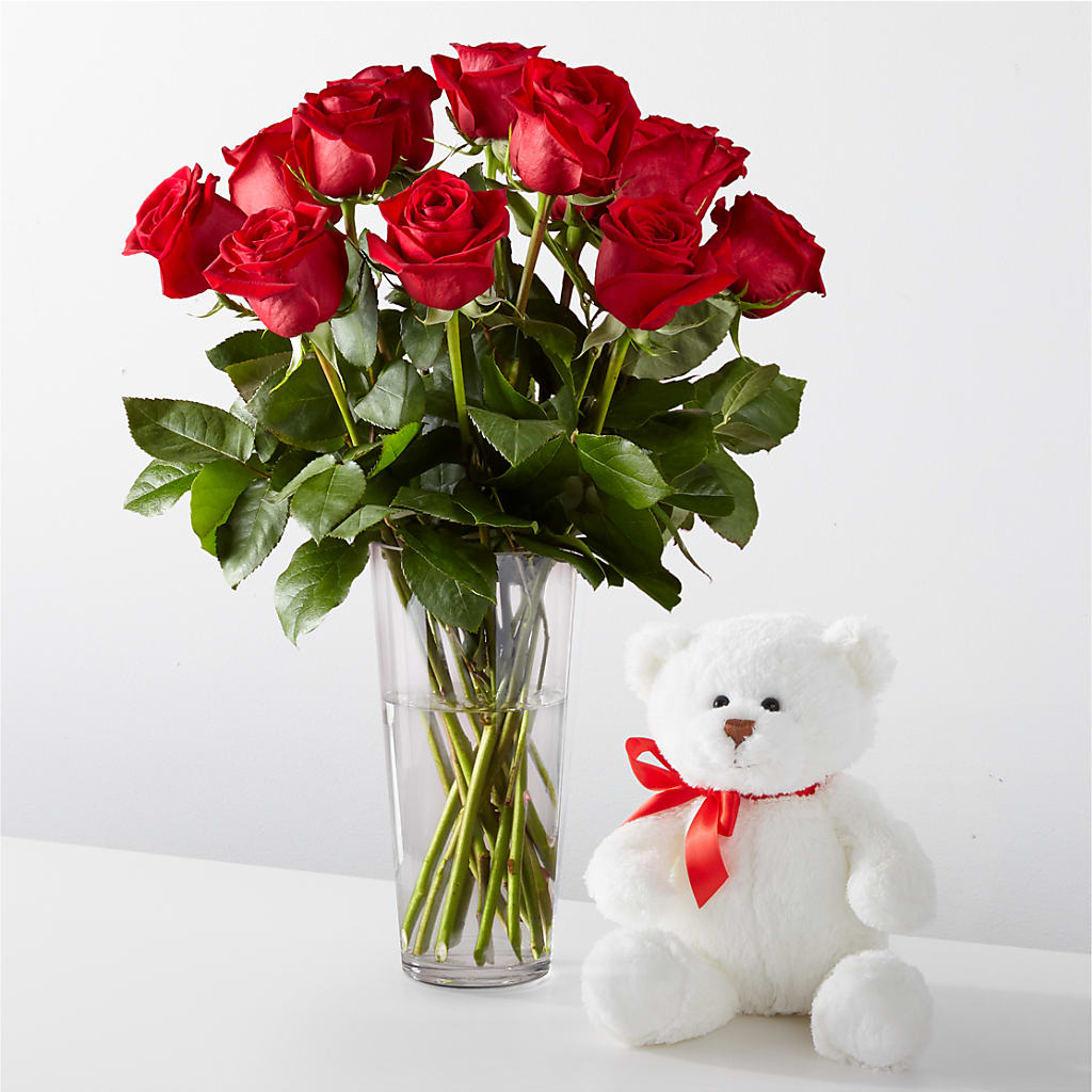 Romantic Long Stem Red Rose Bouquet Bundles –  Maison Des Fleurs Blossome Inc, Lachine PQ