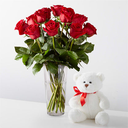 Romantic Long Stem Red Rose Bouquet Bundles –  Maison Des Fleurs Blossome Inc, Lachine PQ