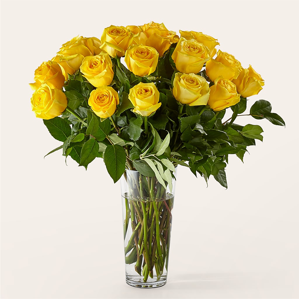 Long Stem Yellow Rose Bouquet –  Maison Des Fleur Blossome, Laval PQ