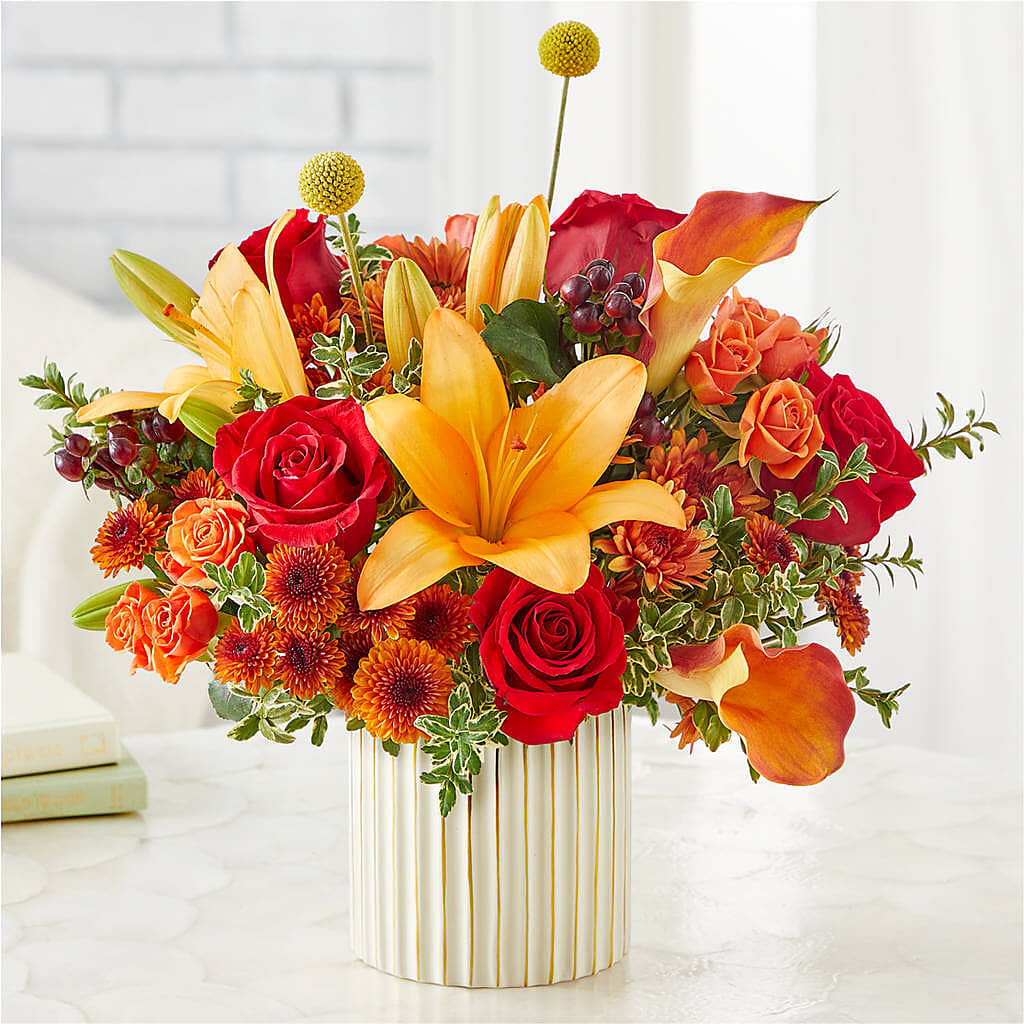 Scarlet Skies Bouquet –  Maison Des Fleurs Blossome Inc, Lachine PQ