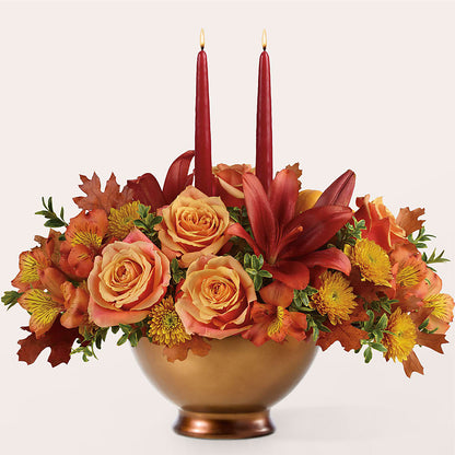Harvest Table Centerpiece –  Maison Des Fleurs Blossome Inc, Lachine PQ