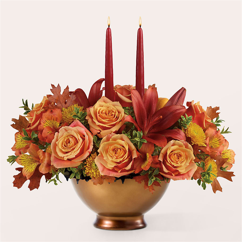 Harvest Table Centerpiece –  Maison Des Fleurs Blossome Inc, Lachine PQ