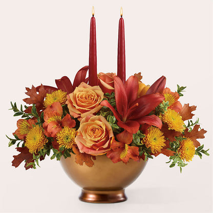 Harvest Table Centerpiece –  Maison Des Fleurs Blossome Inc, Lachine PQ