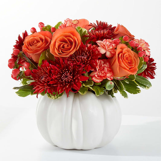 Autumn Air Pumpkin Bouquet –  Maison Des Fleur Blossome, Laval PQ