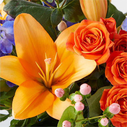 Radiant Citrus Bouquet –  Maison Des Fleurs Blossome Inc, Lachine PQ