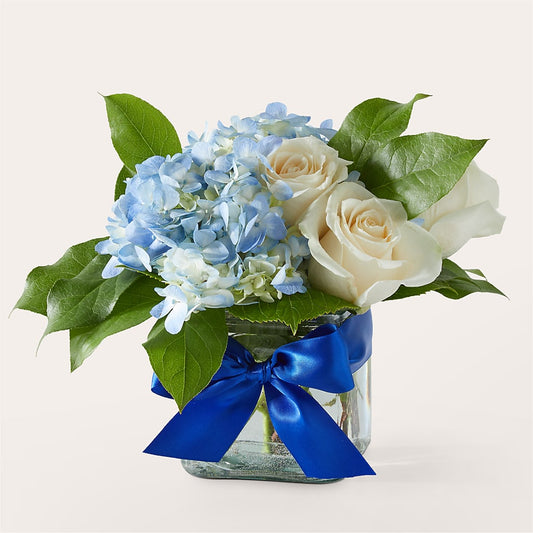 Sky Blue Delight Bouquet –  Maison Des Fleur Blossome, Laval PQ