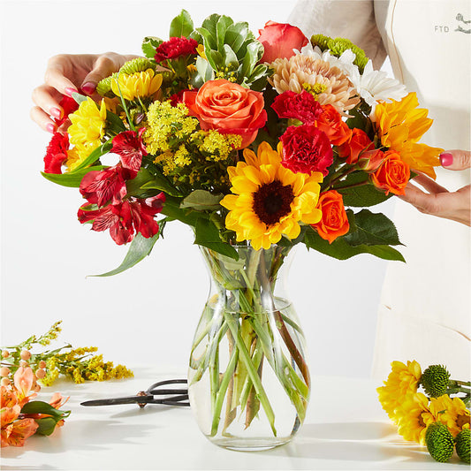 Fall Delight – A Florist Original –  Maison Des Fleur Blossome, Laval PQ