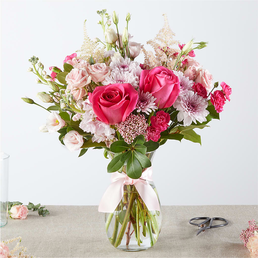 Pink Ribbon - A Florist Original – MAISON DES FLEUR BLOSSOME, Laval PQ