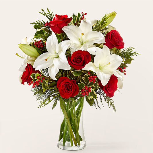 Sparkling Snowflakes Bouquet –  Maison Des Fleur Blossome, Laval PQ