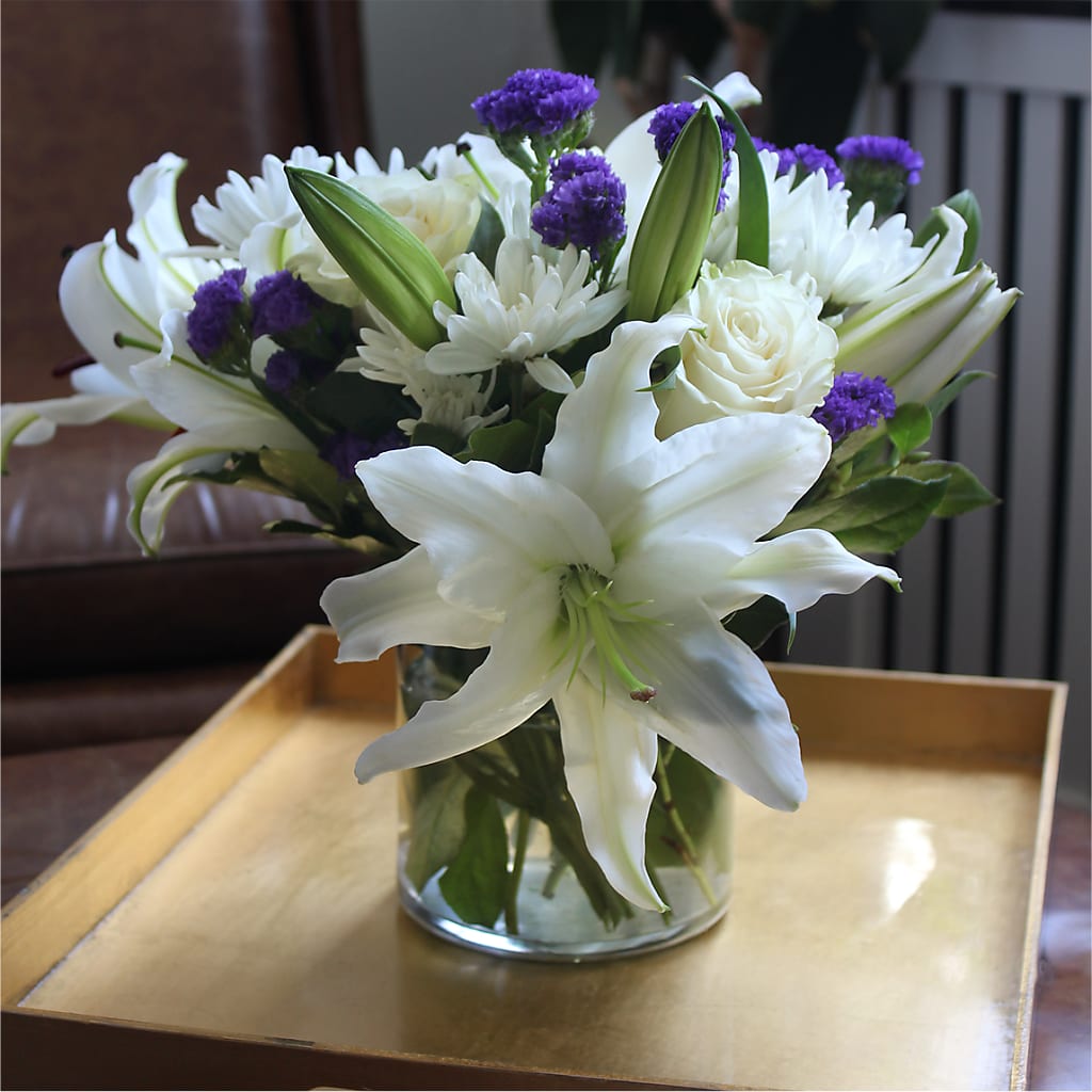 Beyond Blue Bouquet –  Maison Des Fleurs Blossome Inc, Lachine PQ