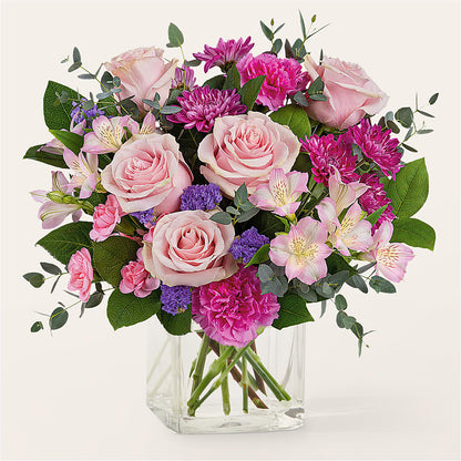 Rosy Radiance Bouquet – MAISON DES FLEUR BLOSSOME, Laval PQ