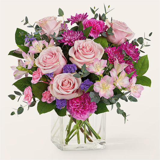 Rosy Radiance Bouquet –  Maison Des Fleur Blossome, Laval PQ