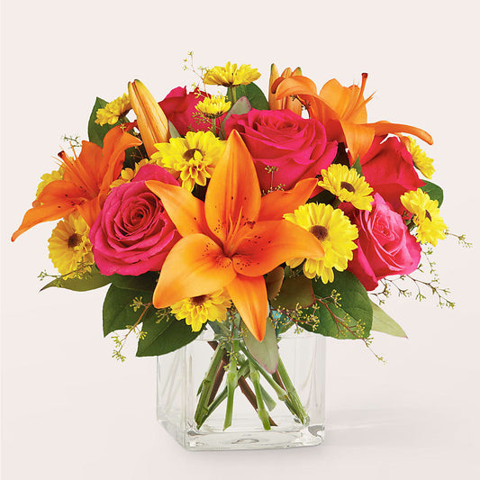 Neon Lights Bouquet –  Maison Des Fleur Blossome, Laval PQ