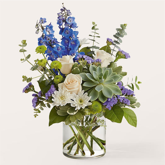 Cerulean Waves Bouquet –  Maison Des Fleur Blossome, Laval PQ