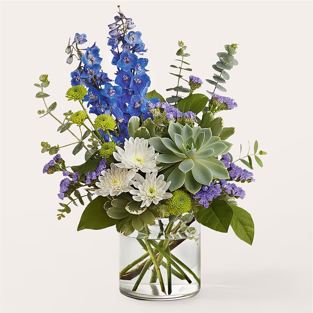 Cerulean Waves Bouquet –  Maison Des Fleurs Blossome Inc, Lachine PQ