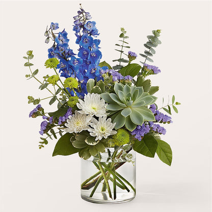 Cerulean Waves Bouquet –  Maison Des Fleurs Blossome Inc, Lachine PQ