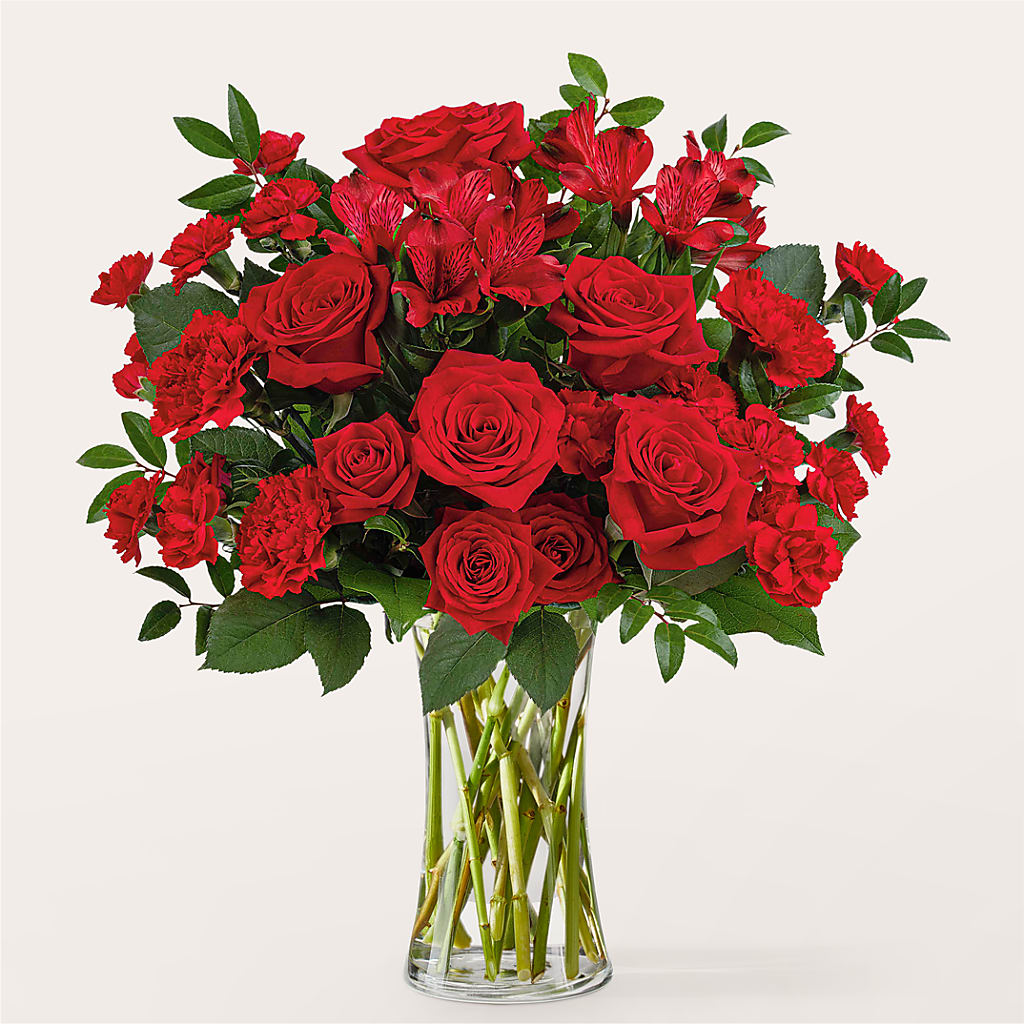 Brilliant Ruby Bouquet – MAISON DES FLEUR BLOSSOME, Lachine PQ