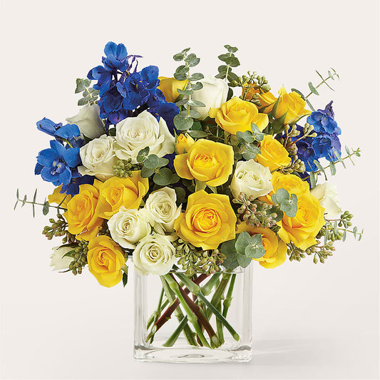 Sparkling Citrine Bouquet –  Maison Des Fleur Blossome, Laval PQ