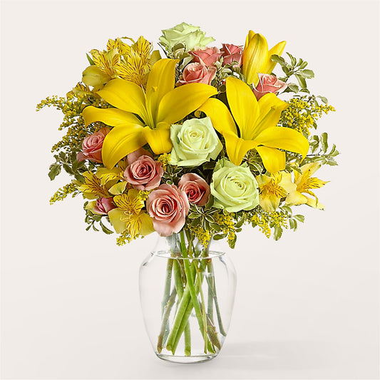 Sunburst Bouquet –  Maison Des Fleur Blossome, Laval PQ