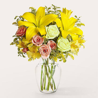 Sunburst Bouquet – MAISON DES FLEUR BLOSSOME, Laval PQ