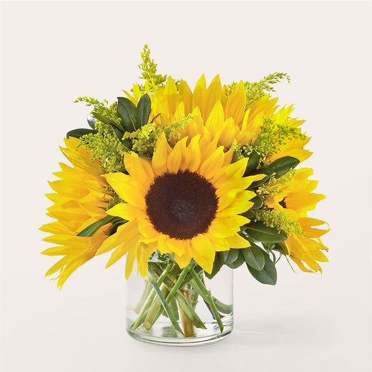 Beaming Sunflower Bouquet – MAISON DES FLEUR BLOSSOME, Laval PQ
