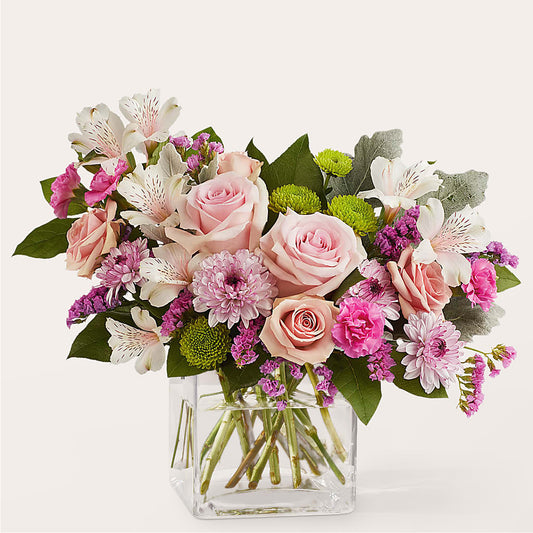 Pink Suede Bouquet –  Maison Des Fleur Blossome, Laval PQ