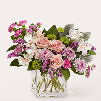 Pink Suede Bouquet – MAISON DES FLEUR BLOSSOME, Laval PQ