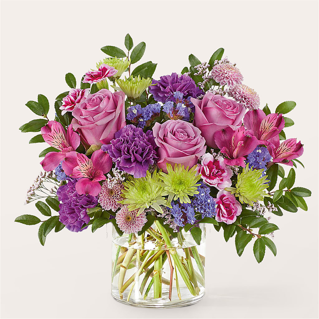 Glass Half Full Bouquet –  Maison Des Fleurs Blossome Inc, Lachine PQ