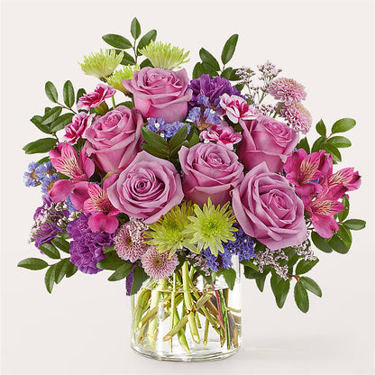 Glass Half Full Bouquet –  Maison Des Fleurs Blossome Inc, Lachine PQ
