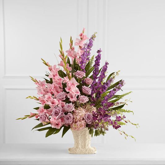Flowing Garden Arrangement –  Maison Des Fleur Blossome, Laval PQ