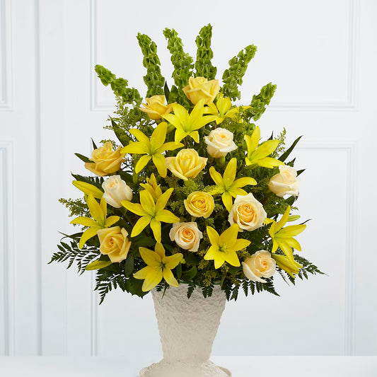 Golden Memories Arrangement –  Maison Des Fleur Blossome, Laval PQ
