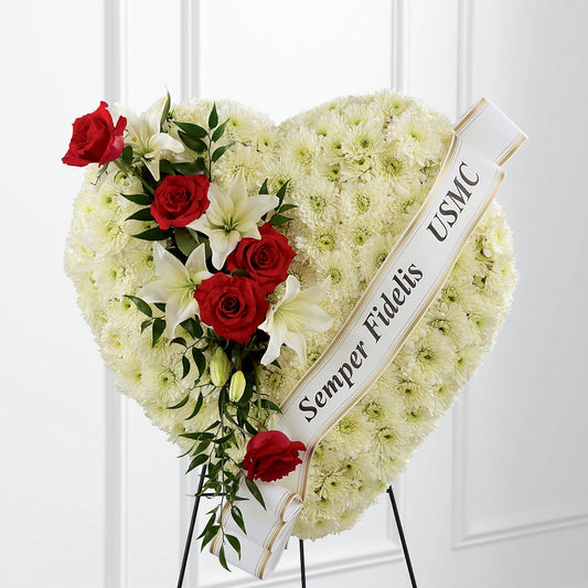 Heartfelt Hero Standing Heart –  Maison Des Fleur Blossome, Laval PQ