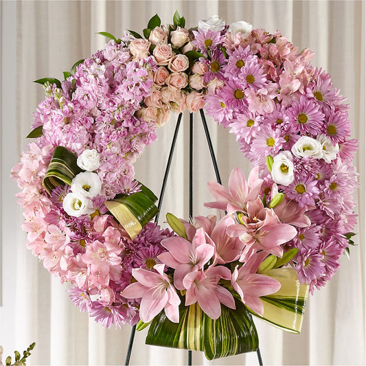 Gift of Warmth Wreath –  Maison Des Fleur Blossome, Laval PQ